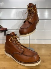 Red Wing Heritage 875 Moc Toe 6β Oro Legacy Leather Boots Made In USA 11.5 D