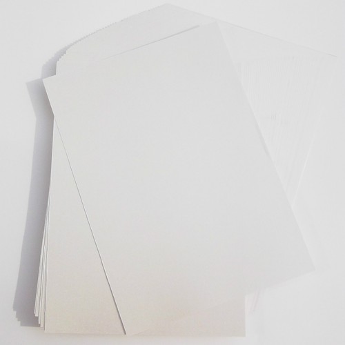 Tarjeta blanca perla. 250gsm. Invitaciones de novia de boda en perfecto estado. Elige la cantidad y el tamaño - Imagen 7 de 10