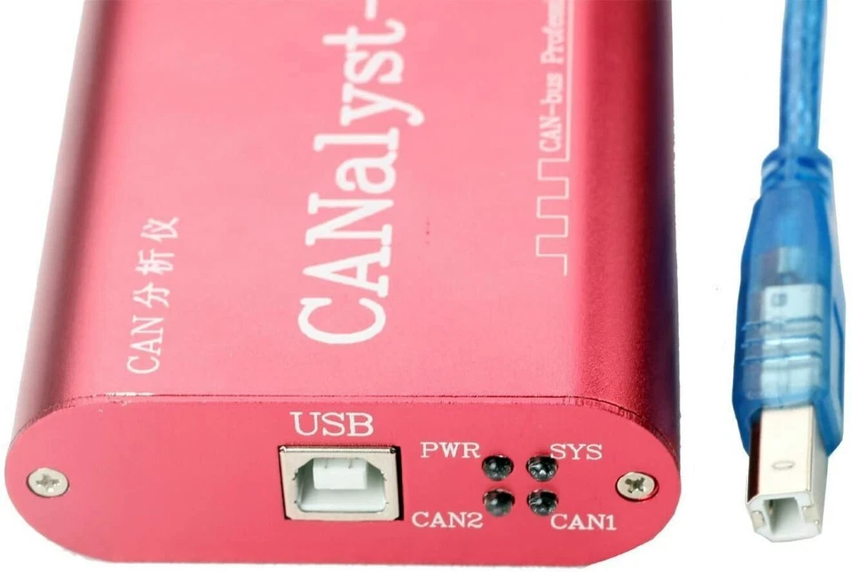 CANalyst-II USB to CAN Analyzer CAN-Bus Converter Adapter Support ZLGCANpro - Image 3 of 4