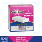 Superbright Magic Eraser Pads  Stain Remover 1 / 2 or 3 Packs (4 in a Pack)
