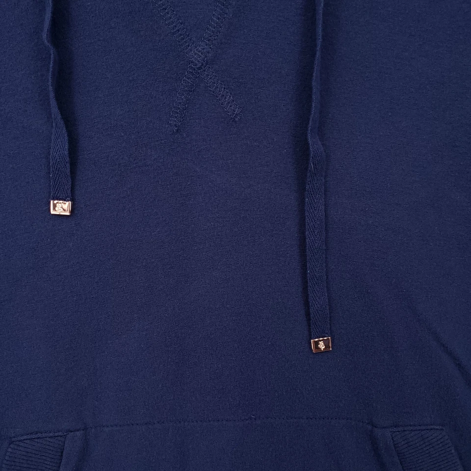 Sudadera con Capucha Lilly Pulitzer Para Mujer S Pequeña Azul Lujo Sudadera Terry Cordón Foto 4 de 4