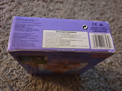 DISNEY BABY Fisher Price Soothing Sounds Pooh Plush Baby Mobile needs new 🔋s - Picture 5 of 6