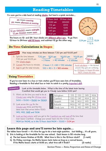 KS3 Maths Study Guide Foundation Level with Answer Key Stage 3 CGP 2025 X - Picture 11 of 15