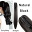 S-noilite Clip-In Ponytail Hair Extension - Synthetic Curly/Wavy/Straight - One Piece Clip