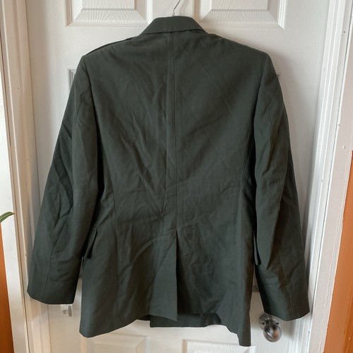 Ejército de los Estados Unidos Para Hombres 40R Poli Lana Chaqueta Uniforme Verde Ejército DSCP Uniart Corp - Imagen 10 de 15