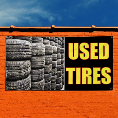 Multiple Sizes Available Vinyl Banner Sign Free Alignment Inspection #1 Style B Marketing Advertising Black One Banner 8 Grommets 48inx96in