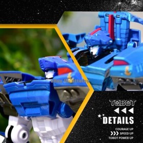 Tobot V Captain Zack Transforming Vehicle Robot Figure Season5 8In