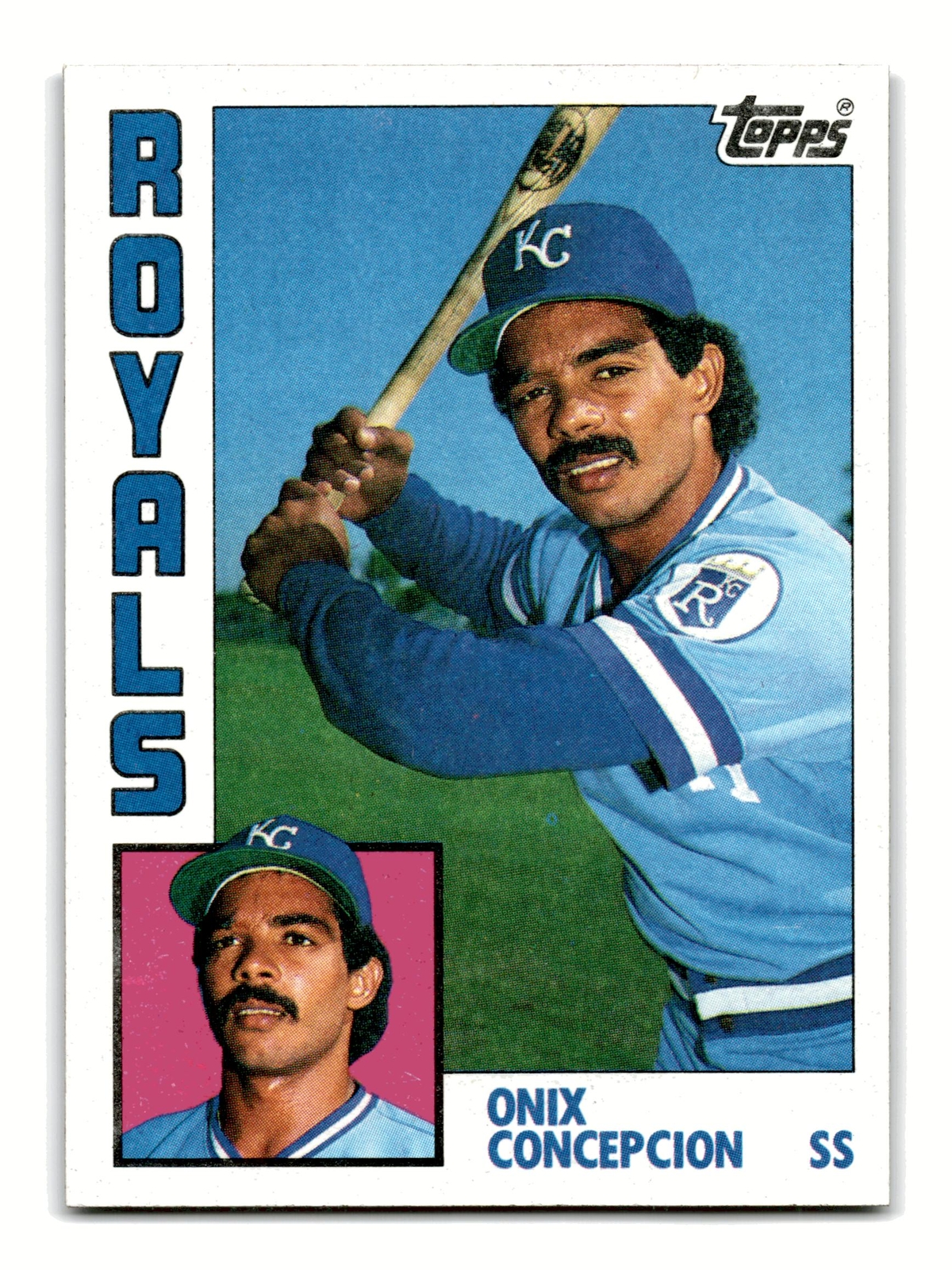 Onix Concepcion 1984 Topps #247 Kansas City Royals NM-MINT
