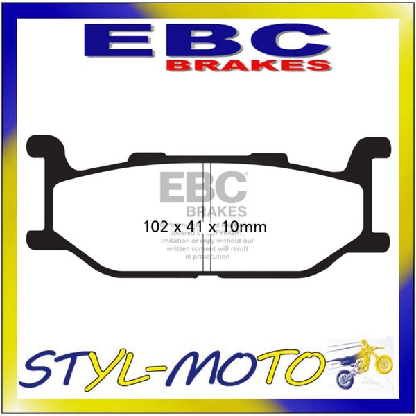 FA179 BeläGe Organisch Aramid Vorne Links Ebc Yamaha Sr 400 1989-2016-image