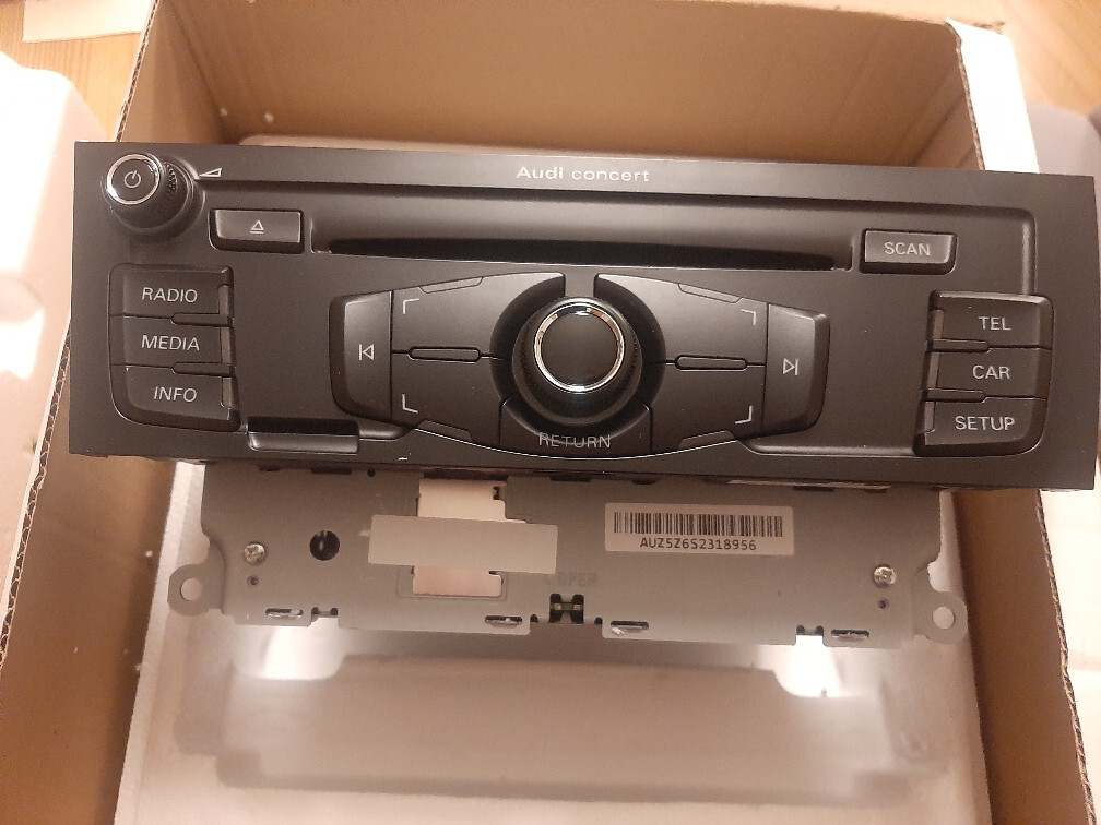 Audi A4 8K B8 Original Radio Concert III 8T1035186P | eBay