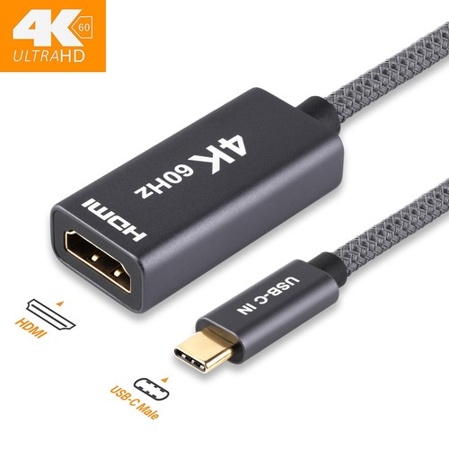 USB-C Type C to HDMI HDTV 4K Cable Adapter For Samsung Galaxy S10 Note 9 MacBook - Picture 2 of 16
