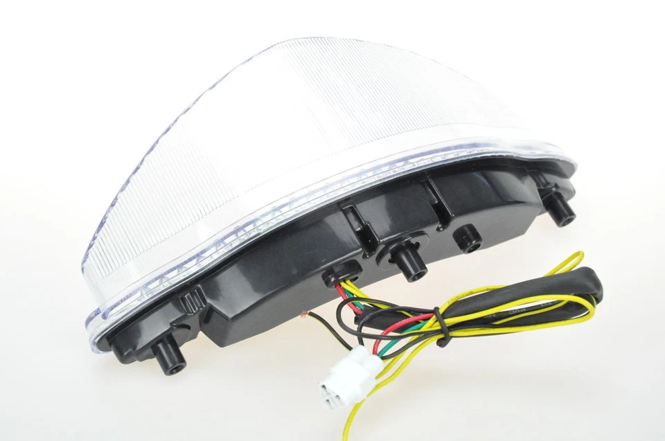 Luz traseira de LED ajuste de seta Yamaha 2008-2017 Raider transparente - Imagem 4 de 4