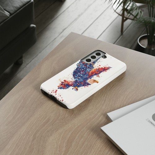Bald Eagle USA Stars - Phone Ink Case for iPhone, Galaxy, Pixel - Picture 257 of 281