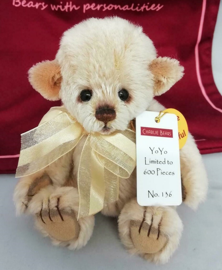 2019 Charlie Bears Minimo Mohair YOYO (No 136 600) 2019 Charlie Bears Minimo Mohair YOYO (No 136 600)
