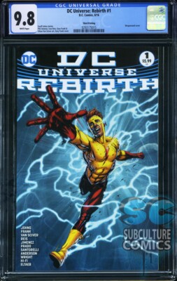 DC Universe Rebirth #1 2016 DC Comics CGC 9.8 3rd Print 1st Cameo | eBay