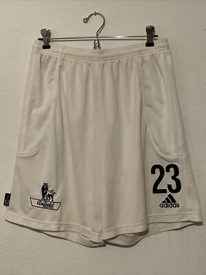 Adidas Climalite Anfield United #23 White Soccer Shorts YOUTH