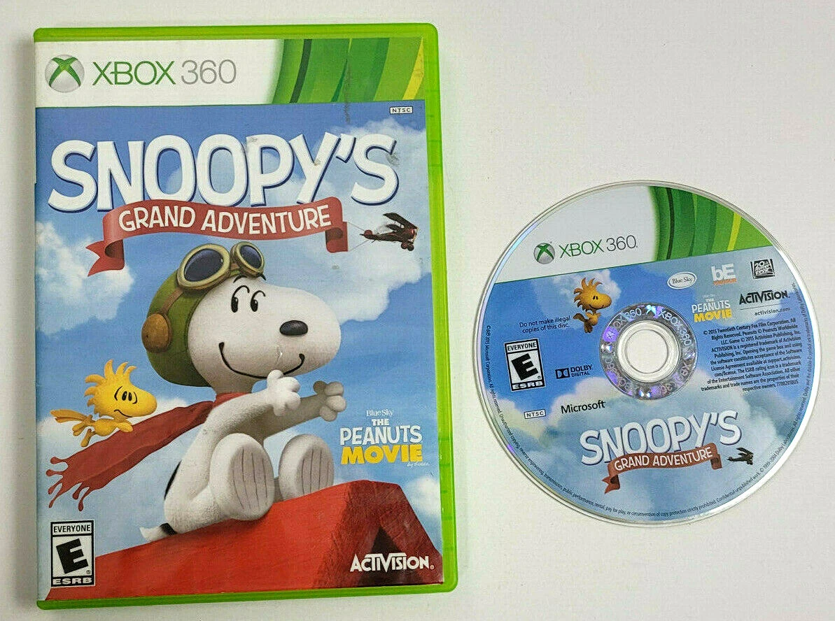 Jogo Snoopy's Grand Adventure - Xbox 360 no Shoptime