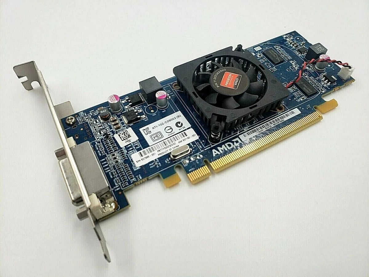 HP/AMD Radeon HD 6350 GPU 512MB PCIe Full Height SP#637995-001 AS