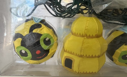 2 Boxes - David Kirk’s Bumble Bee String Lights~ Brand New in Box 2x10=20 Lights - Picture 4 of 4