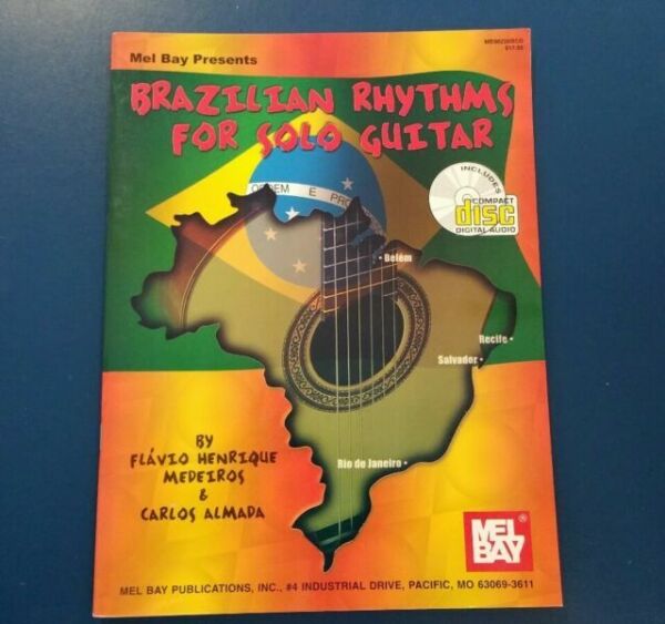 Mel Bay Brazilian Rhythms for Solo Guitar Paperback Book 1999 CD Included for sale online eBay