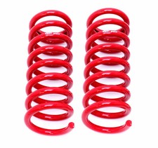 Bmr Front Lowering Springs 2 Drop Red For 64-72 Gm A-body Sp034r