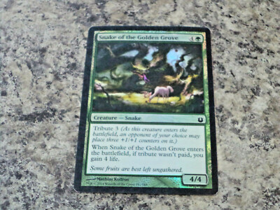 Magic: The Gathering – Snake Of The Golden Grove (141/165) – Sammelkarte Aus „Born Of The Gods“