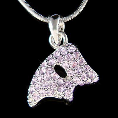 Purple Phantom of the Opera Mask made with Swarovski Crystal Masquerade Necklace