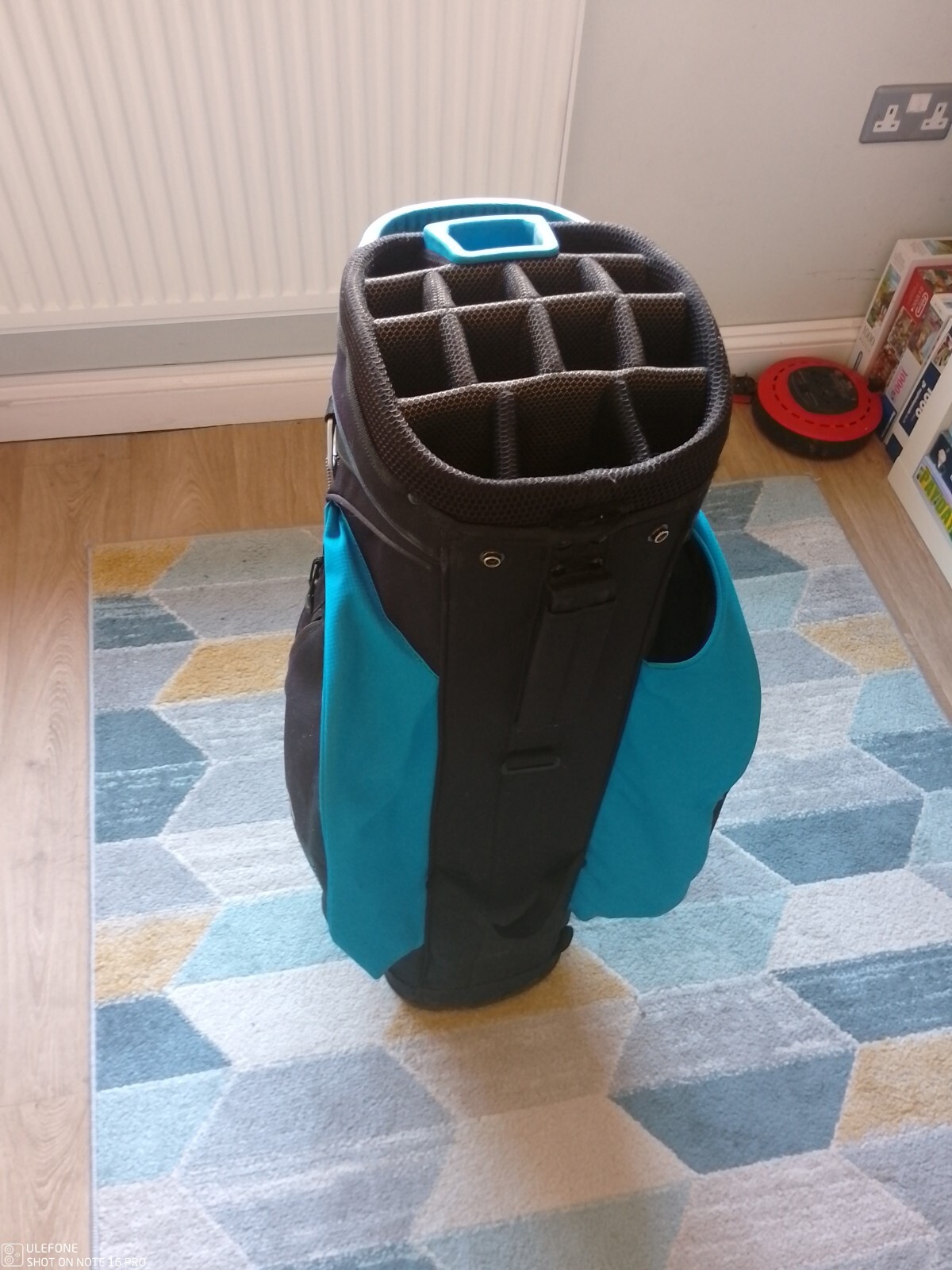 Ping Traverse Cart Bag 14Way Divider Blue, Black eBay