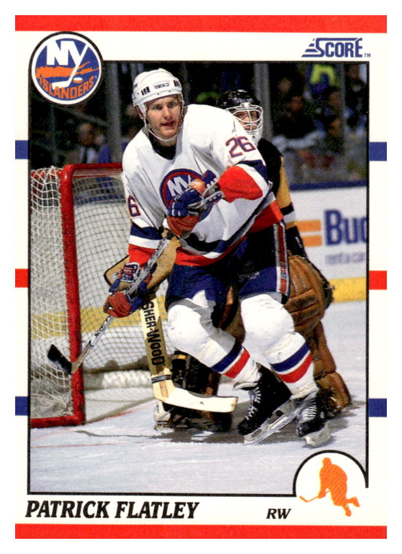1990-91 Score American #174 Patrick Flatley