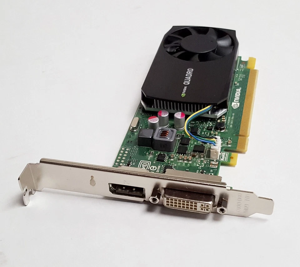 NVIDIA Quadro K620 2GB PCI-E DVI DisplayPort Full Height Graphics Card 379T0 - Image 2 of 2