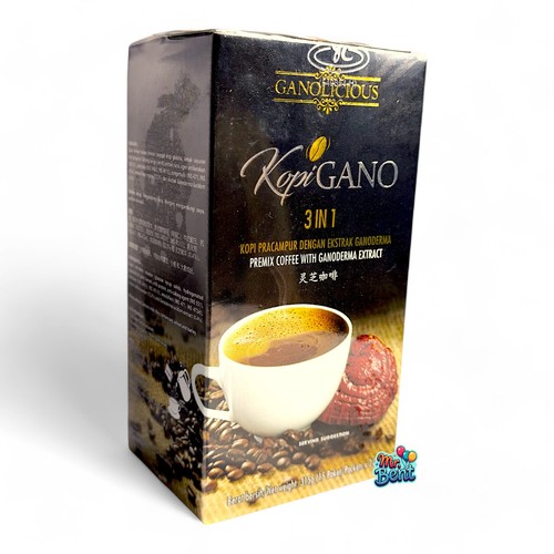 Gano Excel Cafe 3 in 1 Original Coffee Ganoderma Reishi 12 Boxes Free Shipping - Picture 3 of 9