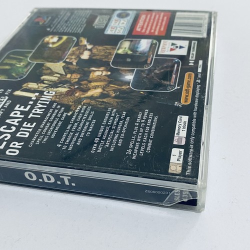 O.D.T. PS1 Game Rare Sony PlayStation 1 PAL Complete With Manual VGC + Free Post - Picture 6 of 10