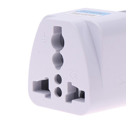 1PC Universal EU Plug Adapter American Japan Korea Russia German Travel Plug _yi - Afbeelding 5 van 14