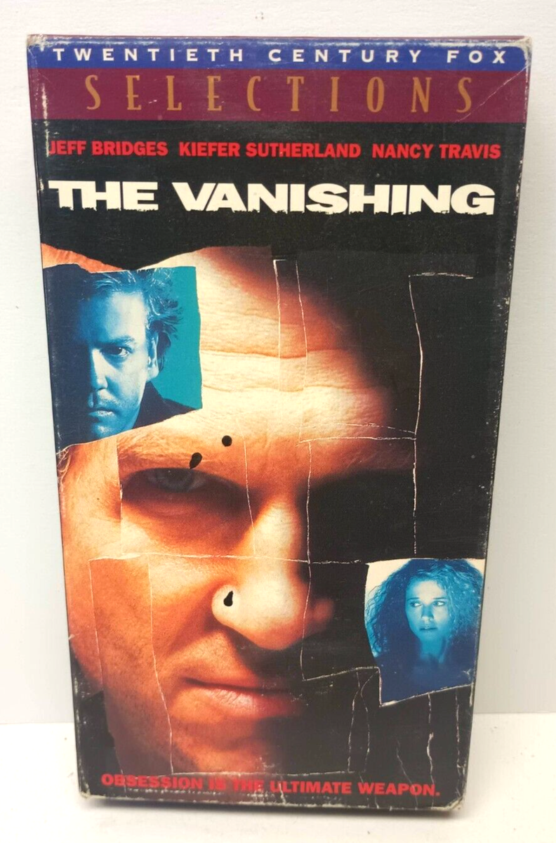 The Vanishing (Vhs, 1993) Fox Selections Keifer Sutherland Jeff