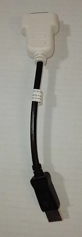 BIZLINK Dell Display Port to DVI0D Adapter Cable D31902 Good used condition - Image 2 of 4