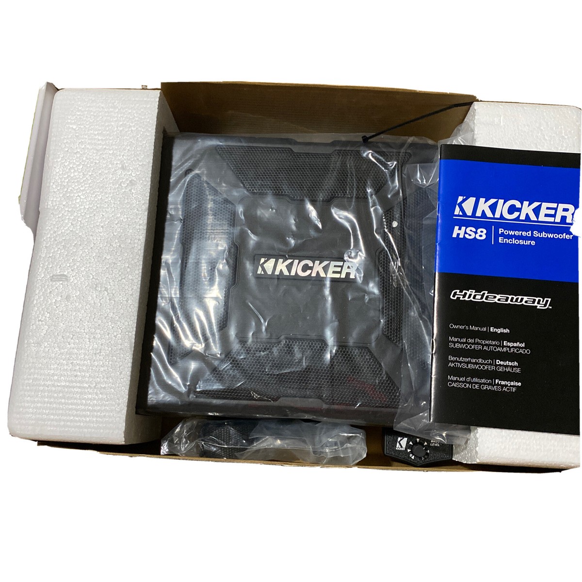 KICKER Hideaway HS8 8 KICKER Hideaway HS8 8