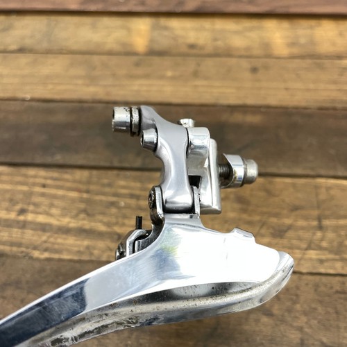 Vintage Shimano Dura Ace Front Derailleur FD-7400 Braze on Bottom Pull Double A6 - Picture 5 of 15