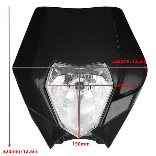 Motorcycle Motorbike Headlight Lamp For Enduro Dirt Bike KTM EXC EXCF XCF XCW SX - Picture 2 of 14