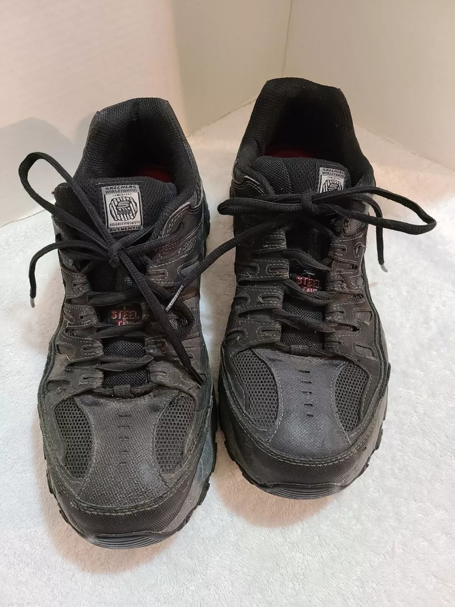 Skechers work safety shoes deals