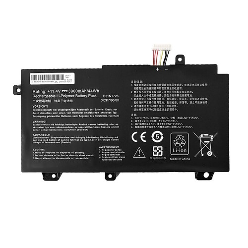 B31N1726 Batterij Vervanging voor Asus FX80 FX86 TUF FX505GT FX505GM