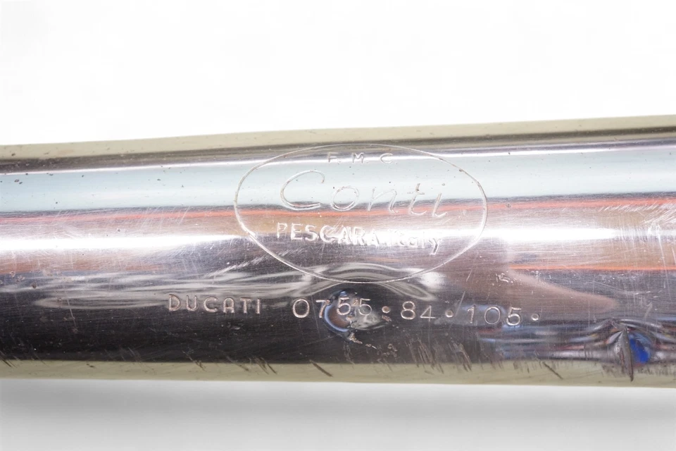Silenciadores Ducati 750 GT 750GT DM750 1975 Super Sport bisel DM Desmo  Foto 3 de 4