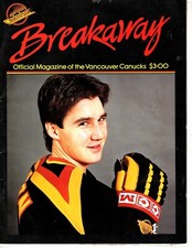 1987 - Los Angeles Kings vs Vancouver Canucks Program