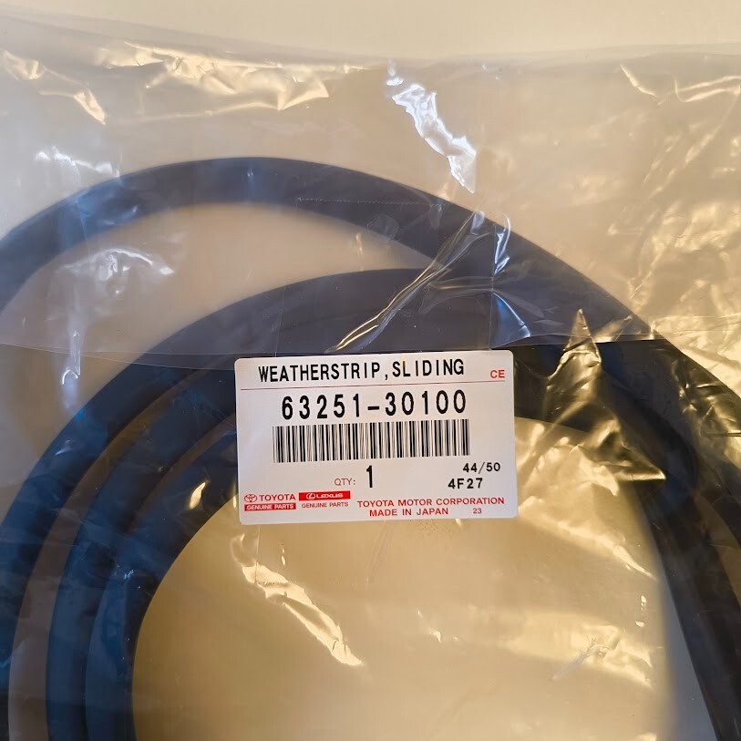63251-30100 TOYOTA GENUINE OEM SUNROOF WEATHERSTRIP CAMRY LEXUS - Foto 7