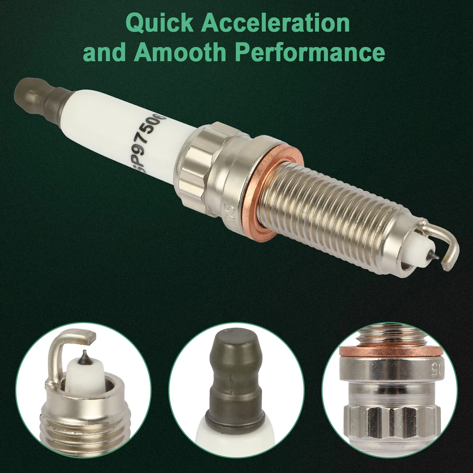 6x Iridium & Platinum Spark Plugs For 2015-2018 BMW X4 3.0L V6 - Image 2 of 4