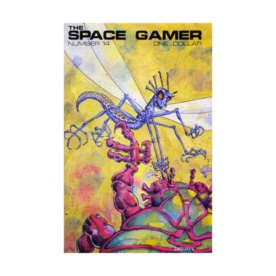 Metagaming Space Gamer Mag #14 ''Ogre, Rivets, Creating Star Maps'' Mag VG+