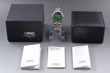 [N MINT BOX] ORIS Big Crown Pointer Date 7463C Green Dial 36mm Men’s Swiss...