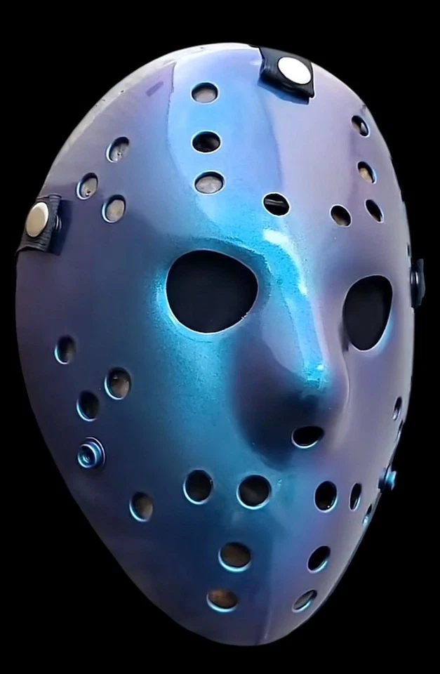 FRIDAY THE 13TH JASON VOORHEES HOCKEY MASK HALLOWEEN COSTUME RETRO INSPIRED - Image 2 of 3