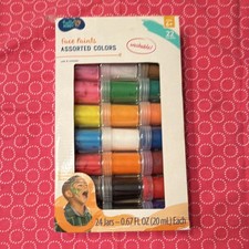 Creativity for Kids Face Paint Multicolor 24 Jars 0.67 fl oz Each
