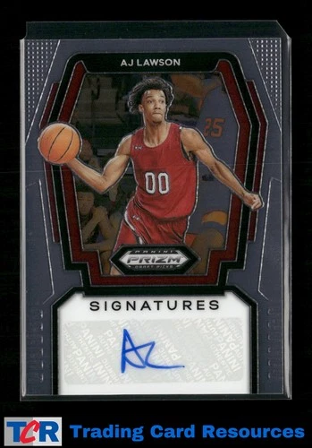 2024 Panini Prizm Draft Picks #S-AJL AJ Lawson Signatures