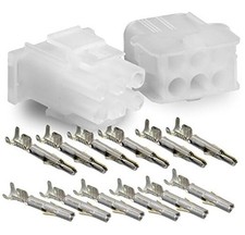 Molex -1 Complete Set - 6 Circuit w/14-20 AWG, Wire Connector - 2.13mm D,